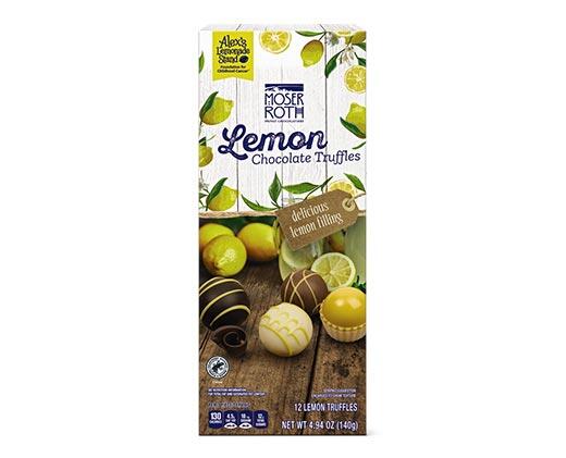 Moser Roth 
 Lemon Chocolate Truffles