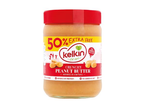 Gluten Free Crunchy Peanut Butter