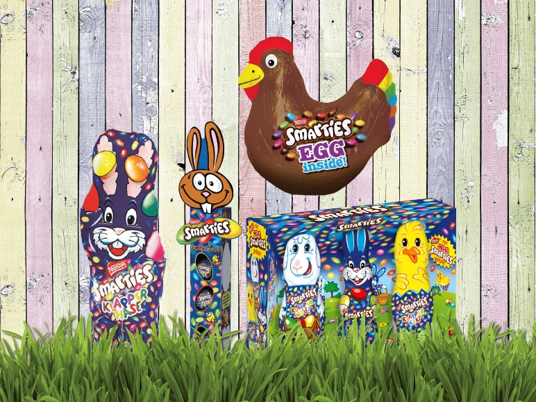 Figurines creuses Smarties