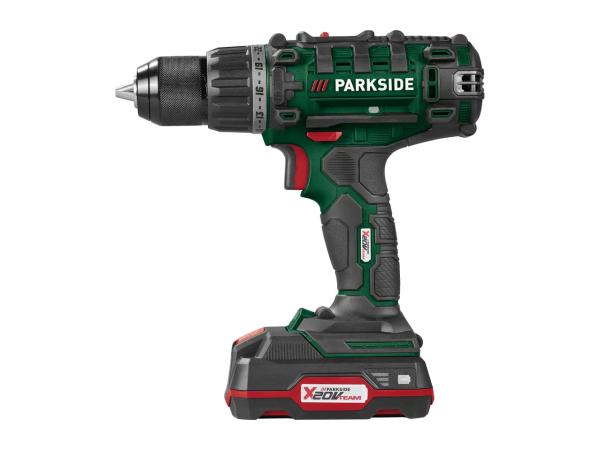 Parkside 20V Cordless Drill Driver Set