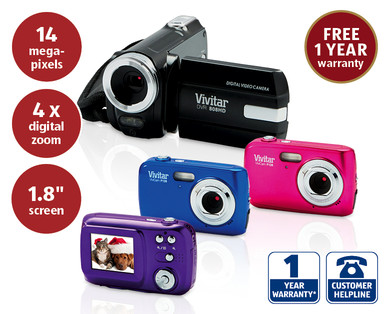 Kids' Vivitar Camera/Camcorder