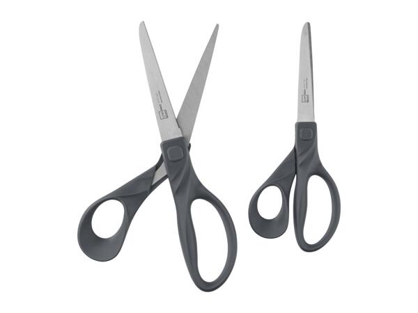 Livarno Home Grey Scissors Set - 2 Pack