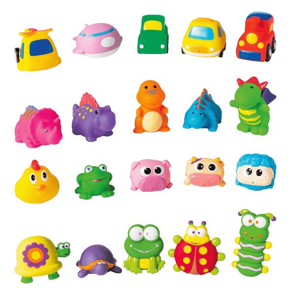 Jouets de bain, 5 pcs
