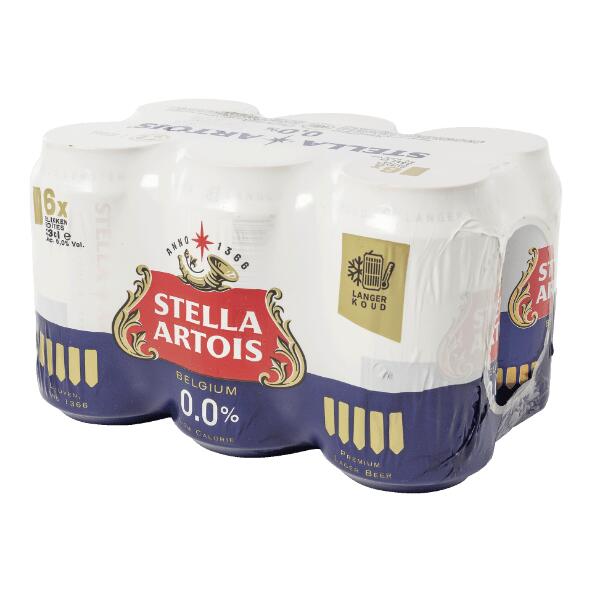 STELLA ARTOIS(R) 				0,0 % coldgrip