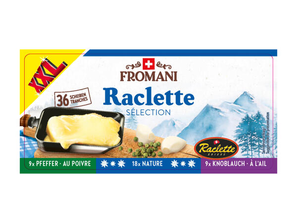Raclette en tranches XXL