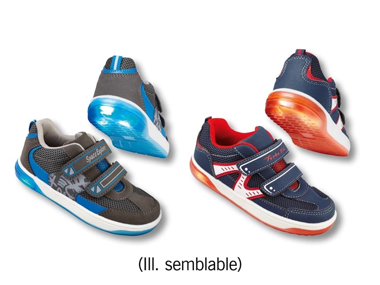 Chaussures lumineuses ***Cet article est disponible uniquement en Suisse romande et au Tessin.***