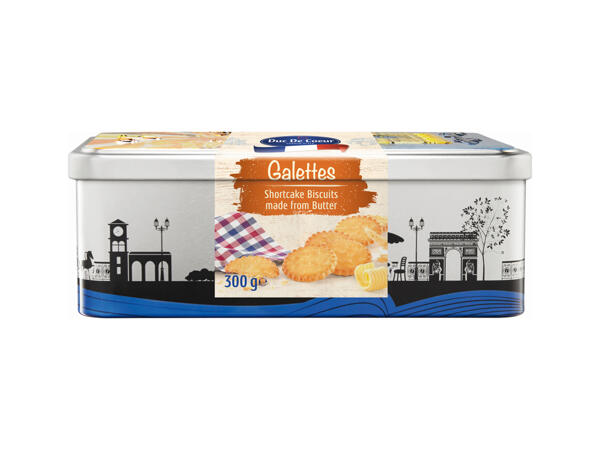 Galettes - Butter Shortbread Biscuits
