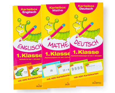 Karteikarten Volksschule