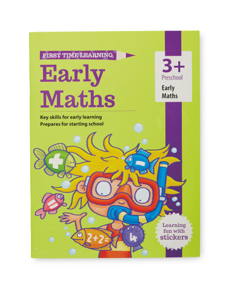 3+ Early Maths Essentials Workbook
