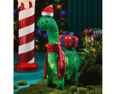 Solar Tinsel Dinosaur