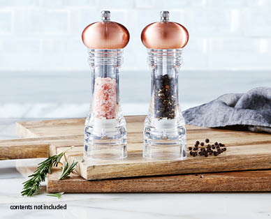 Salt and Pepper Mill 2pk