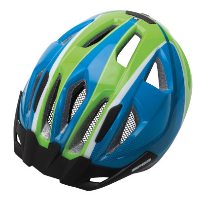 Fahrradhelm mit LED-Licht