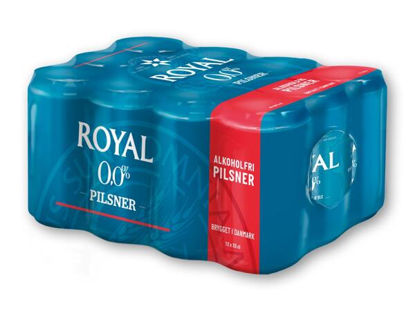 Royal Pilsner, Classic eller 0,0 %