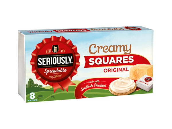 Seriously Spreadable Creamy Squares