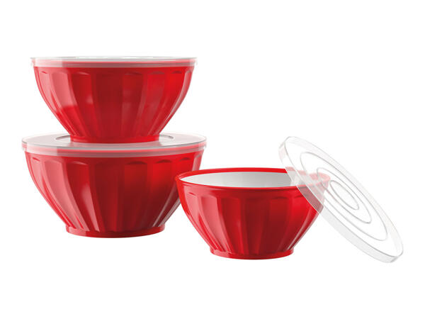 Ernesto Bowl Set with Lid – 3 Pack