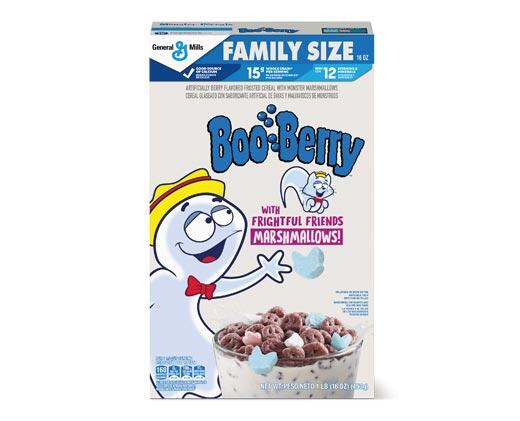 General Mills BooBerry or Count Chocula Cereal