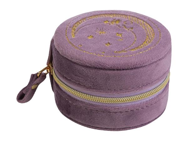Esmara Purple Travel Jewellery Box