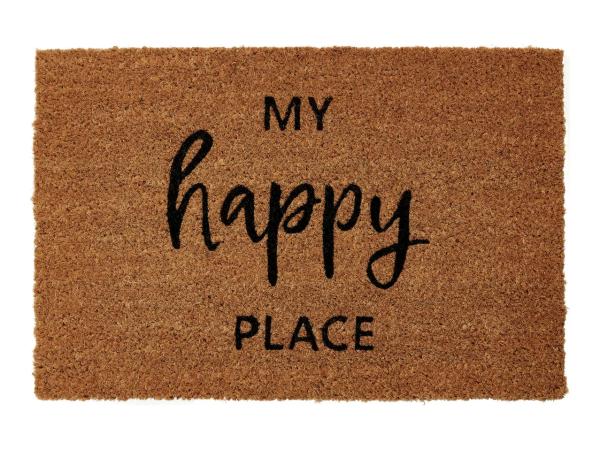 Livarno Home Coir Doormat - My Happy Place