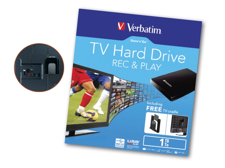Verbatim(R) Portable Hard Drive