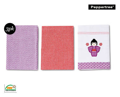 Cotton Tea Towel 3 Pack