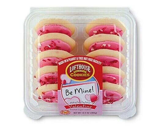 Lofthouse 
 Valentine's Frosted Sugar Cookies