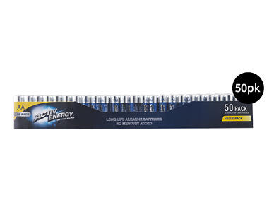 Super Alkaline Batteries AA 50pk