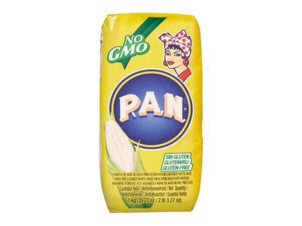 Pre-Cooked White Corn Meal