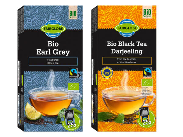 Bio Black Tea Darjeeling or Earl Grey