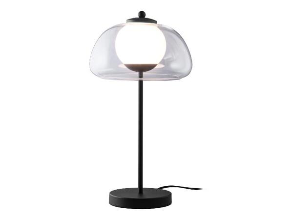 LED-Tischleuchte, Lampenschirm aus hochwertigem Glas