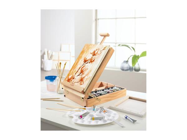 Crelando Tabletop Box Easel - 52 Piece Set