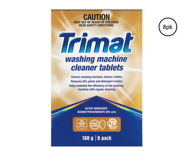 Trimat Washing Machine Cleaner Tablets 8pk