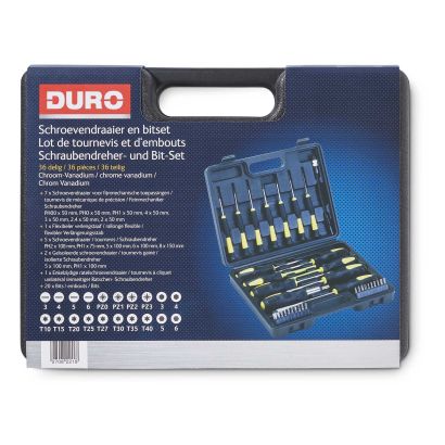 Jeu de tournevis, 36 pcs