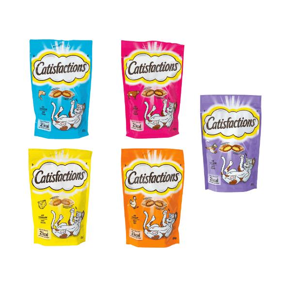 CATISFACTIONS(R) 				Snacks pour chats