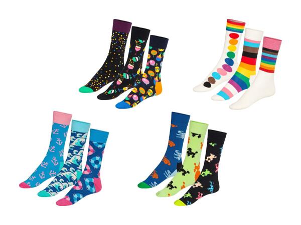 Chaussettes Happy Socks, 3 paires