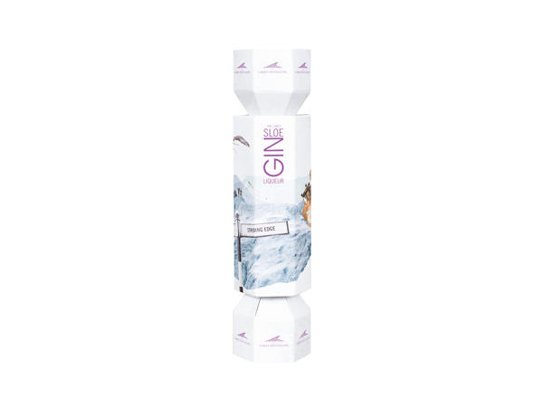 The Lakes Sloe Gin Liqueur Christmas Cracker