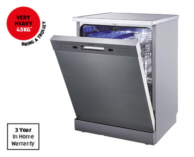 14 Place Stainless Steel Freestanding Dishwasher