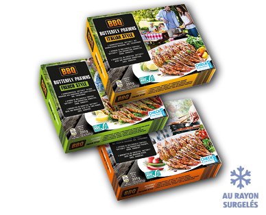 Brochettes à griller aux crevettes ASC BBQ