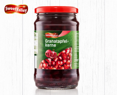 SWEET VALLEY Granatapfelkerne im Glas