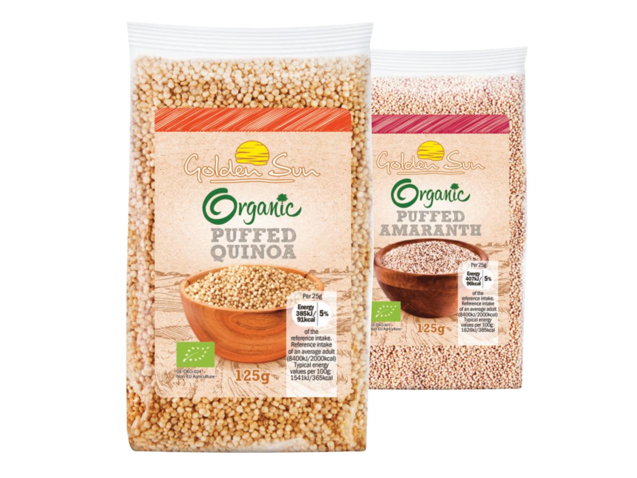 Organic Puffed Quinoa/Amaranth