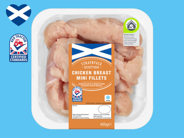 Strathvale Scottish Chicken Breast Mini Fillets