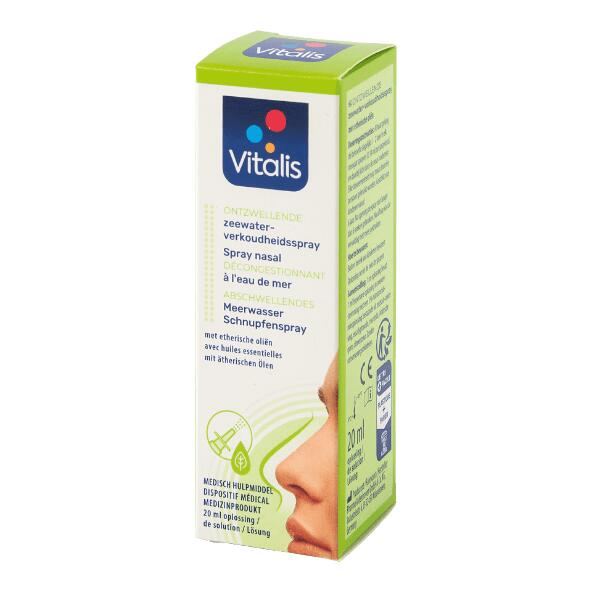 VITALIS(R) 				Spray nasal à l'eau de mer