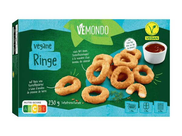 Anneaux végans avec sauce