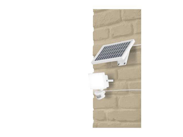 LED Solar Light With Motion Detector - White