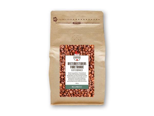 Ristemesterens hele kaffebønner