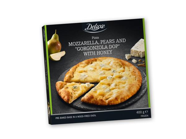Pizza with Gorgonzola PDO, Honey and Pears