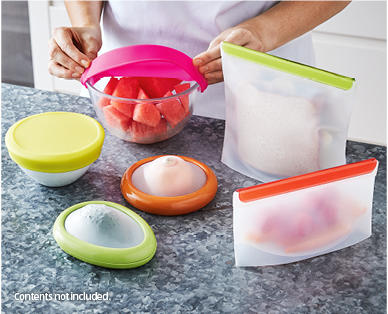 Reusable Silicone Stretch Lids