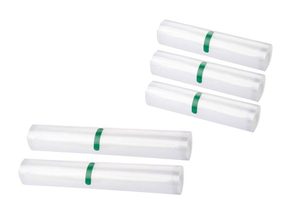 Rouleaux de film pour appareil de mise sous vide, set de 2/​de 3