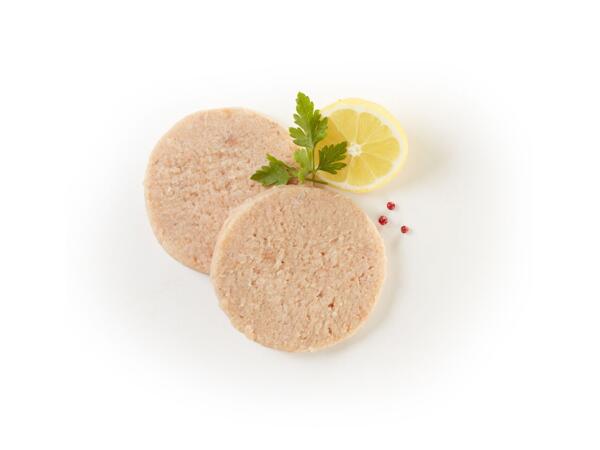 Salmon and Cod Burger