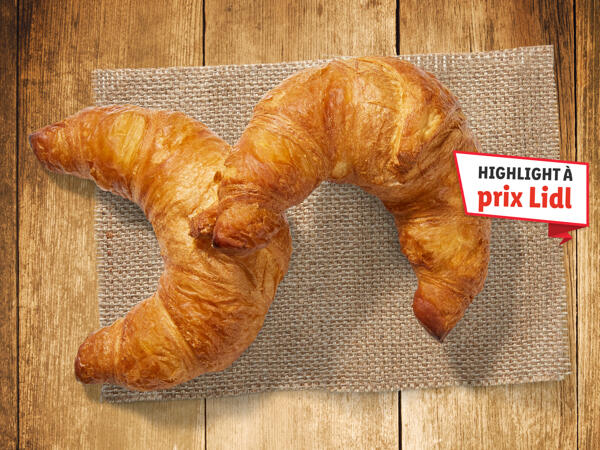 Croissant au beurre suisse