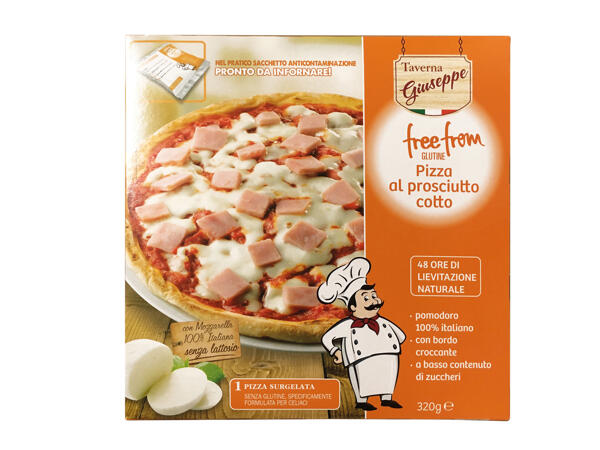 Gluten-free Pizza with Ham